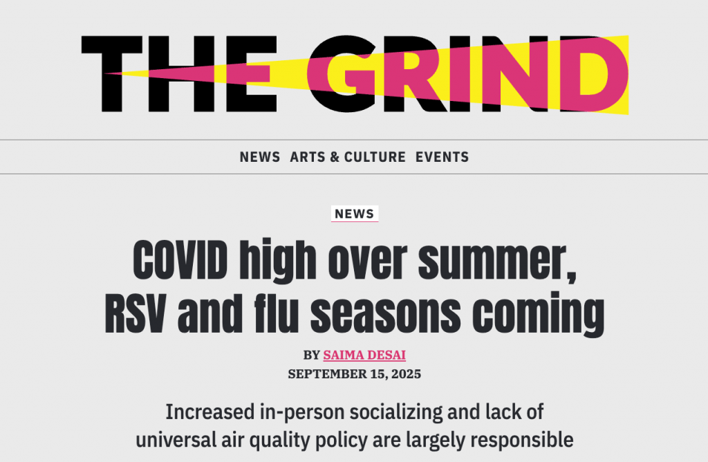 Screen capture from The Grind.